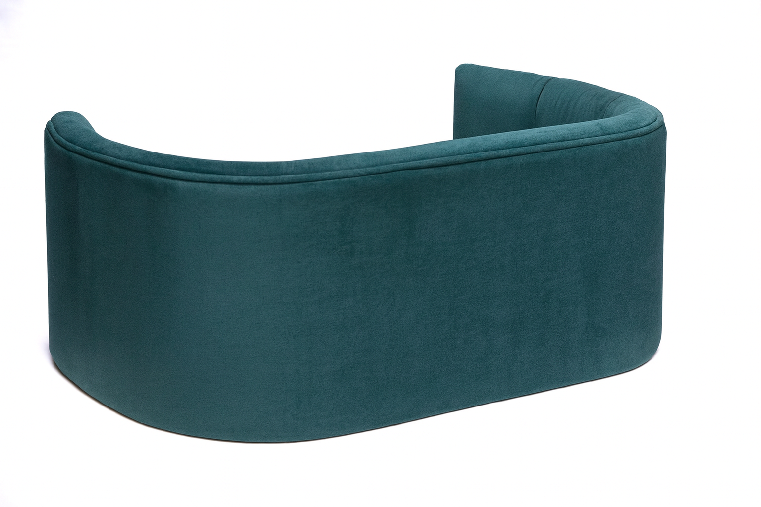 Pelíšek Chester pro velké psy - Tmavě petrolejový samet