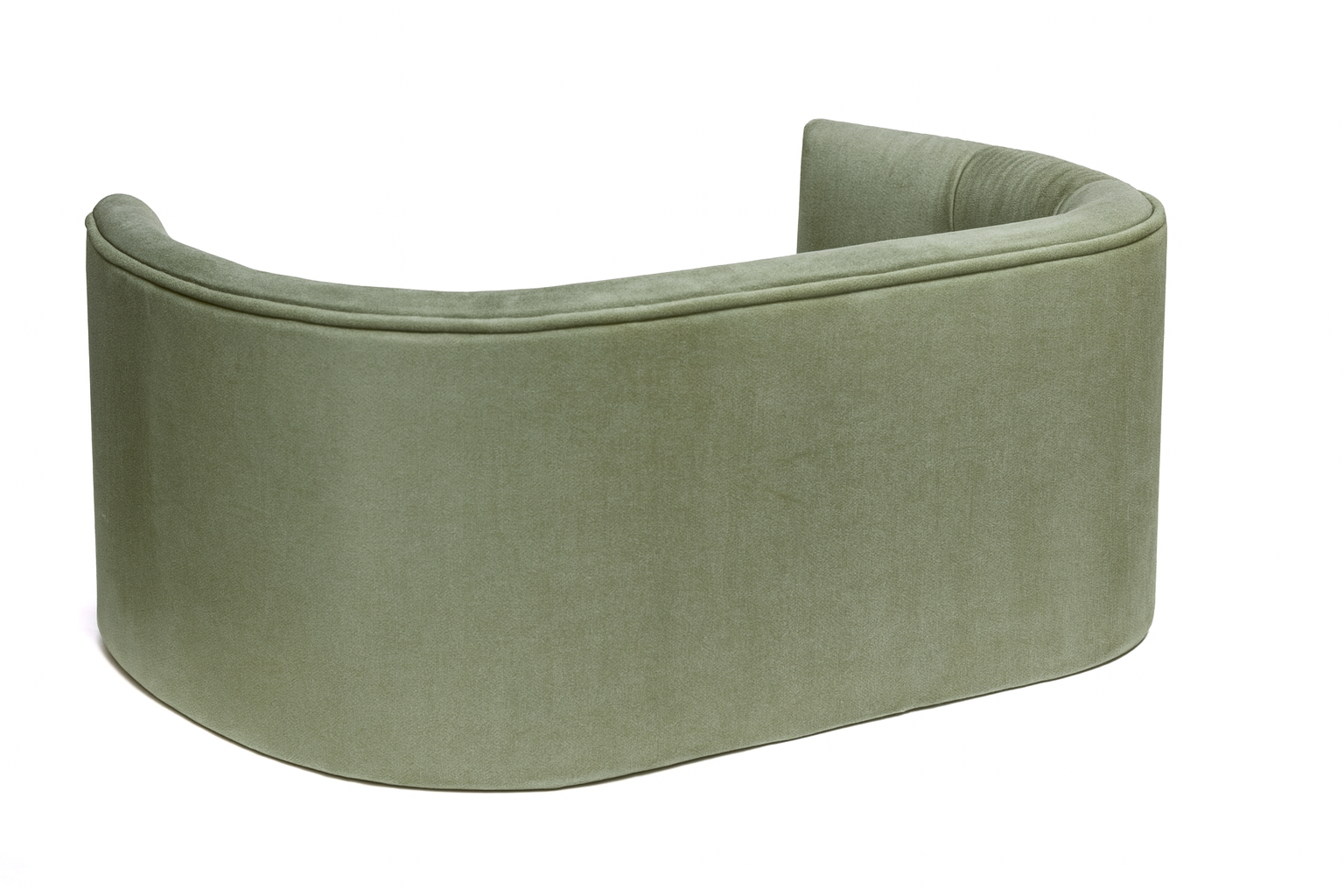 Pelíšek Chester pro velké psy - Tmavě mátový samet