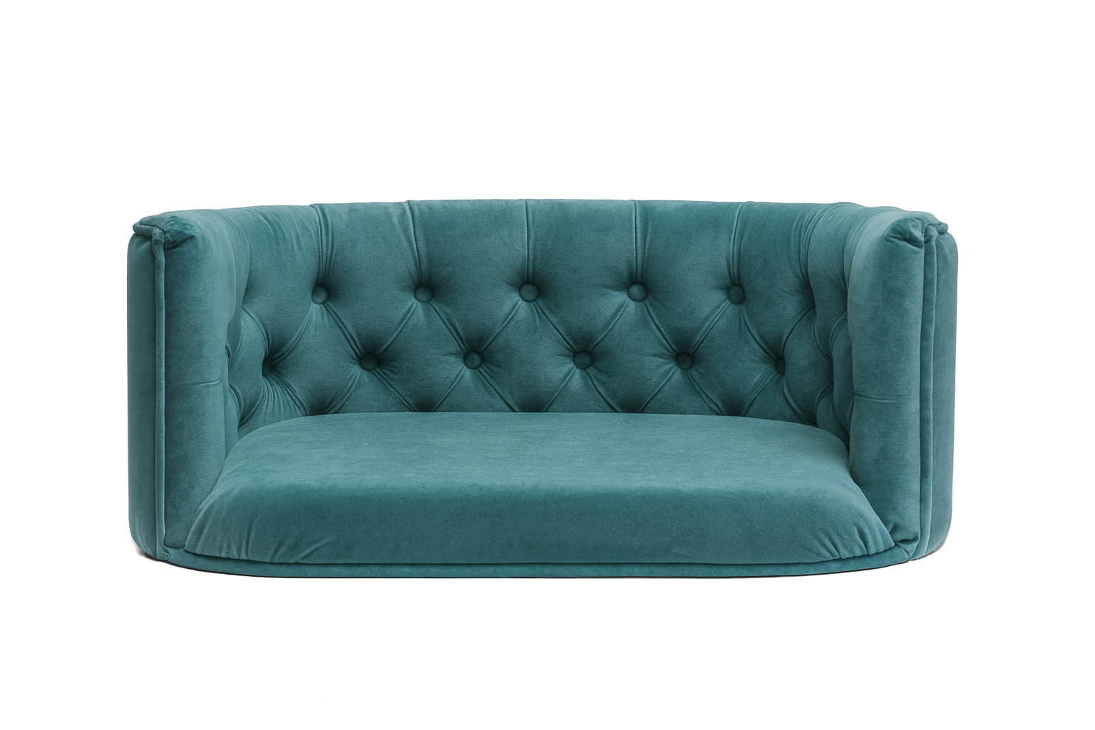 Pelíšek Chester pro střední psy – Petrolejový samet