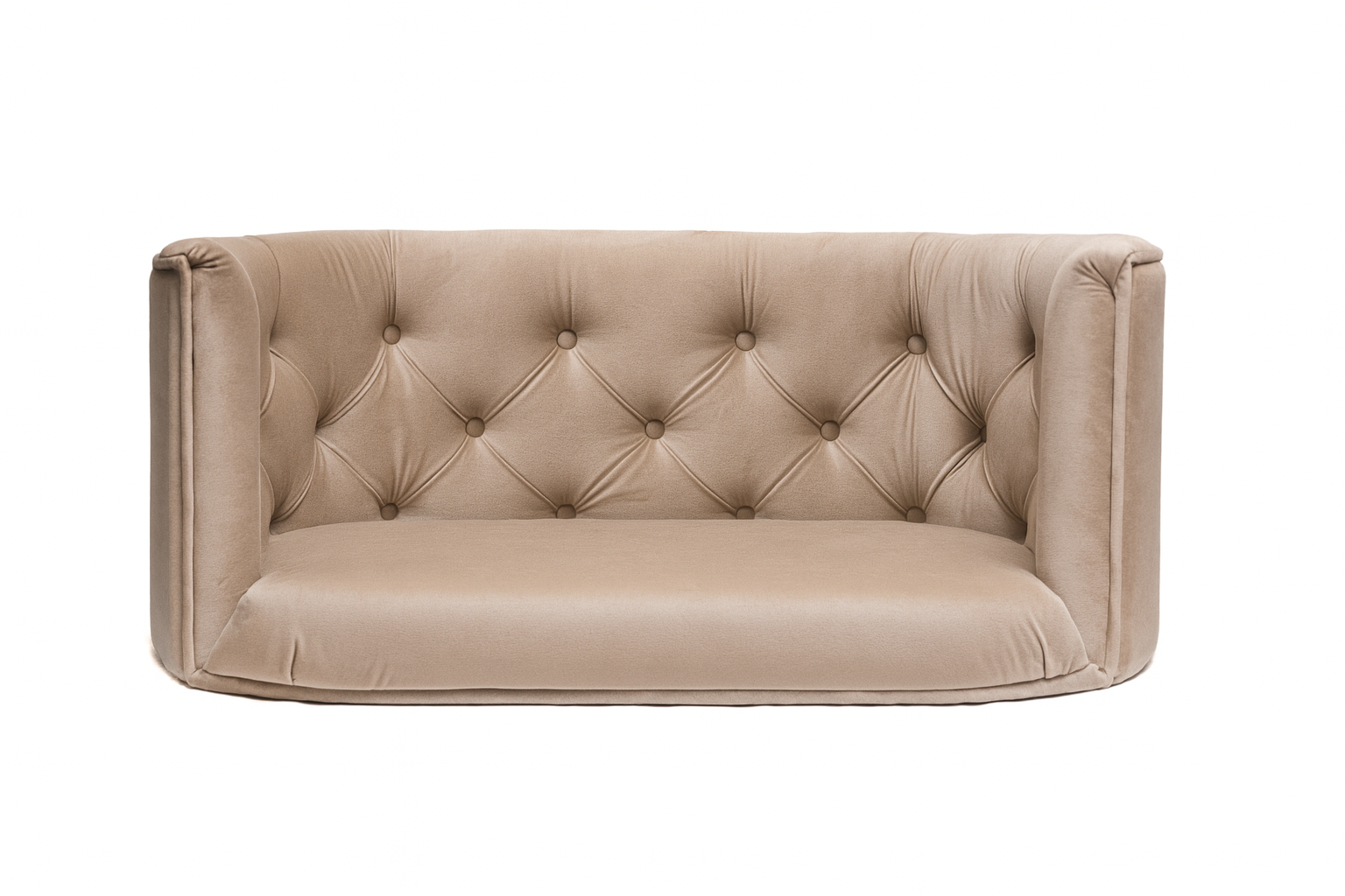 Pelíšek Chester pro velké psy - samet Cappuccino