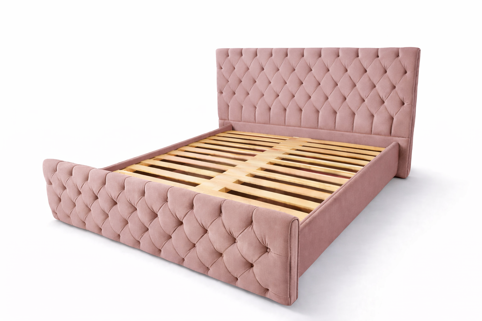 Postel Chester Elegance - Starorůžový samet