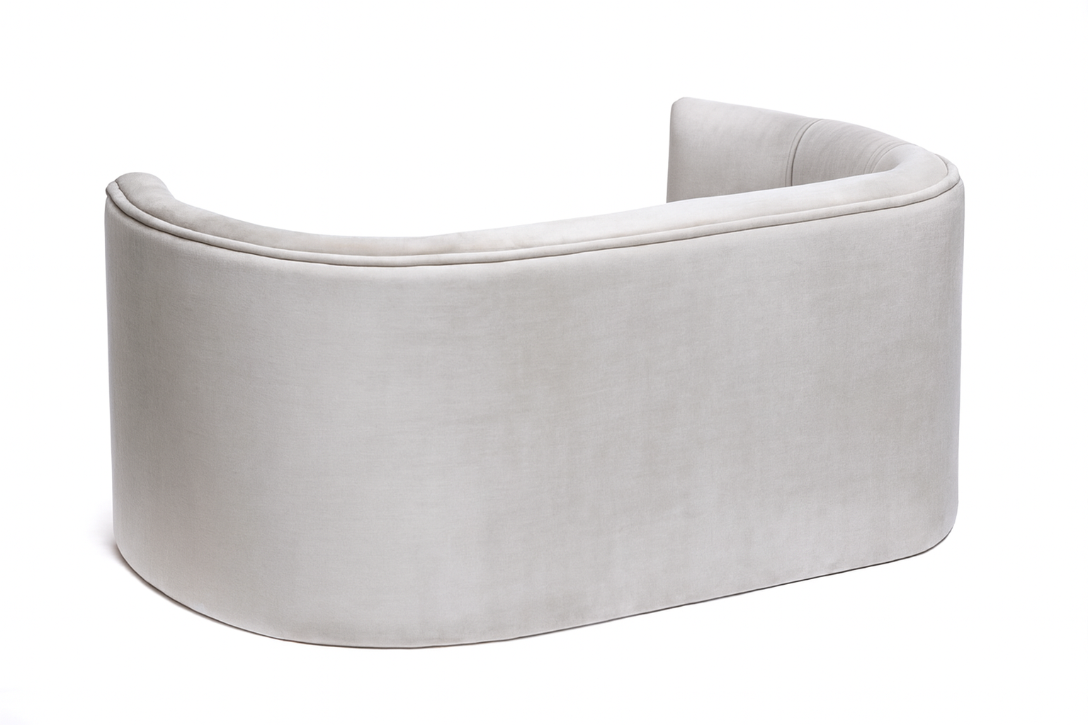 Pelíšek Chester pro velké psy - Světle šedý samet