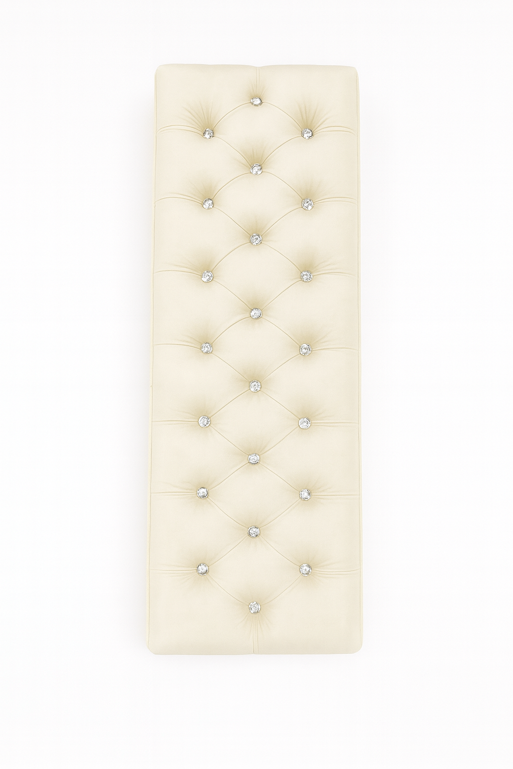 Čalouněná lavice Chester • Krémový samet