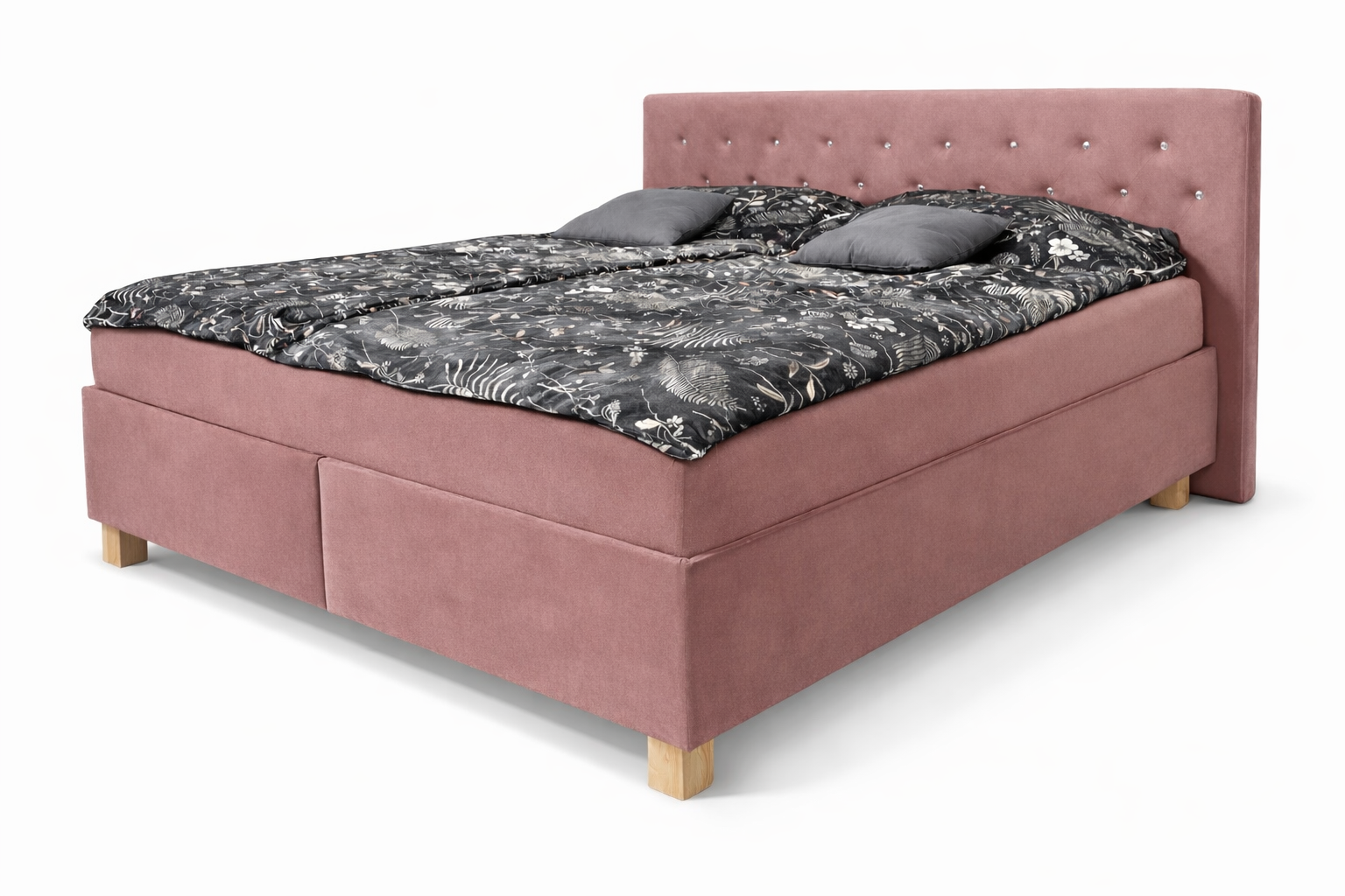 Postel Chester - Starorůžový Samet