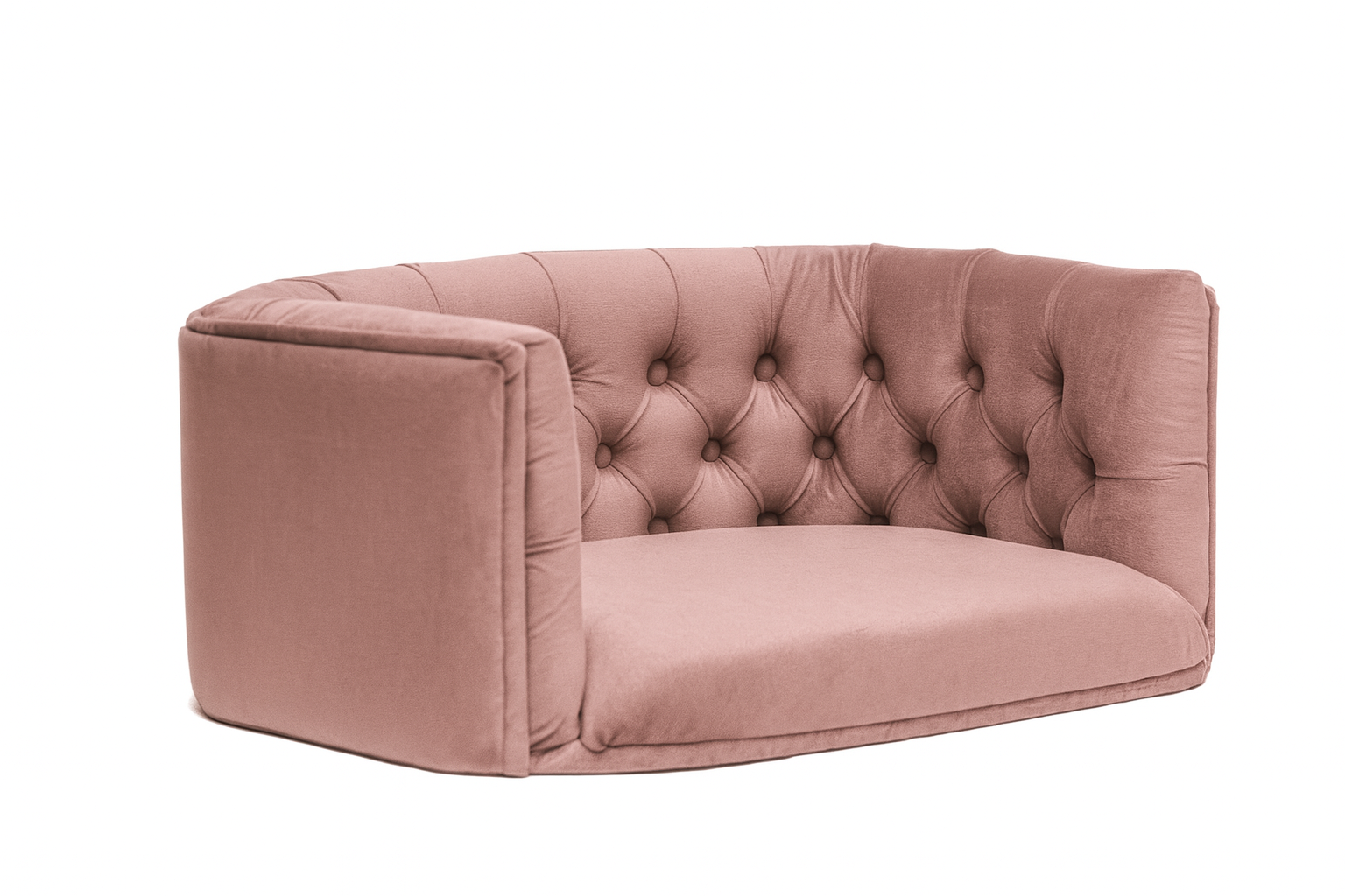 Pelíšek Chester pro střední psy – Starorůžový samet