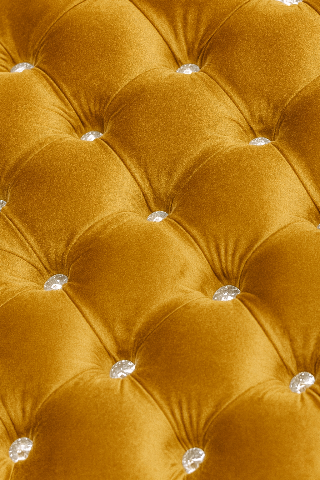 Taburet Chester • Hořčicový samet