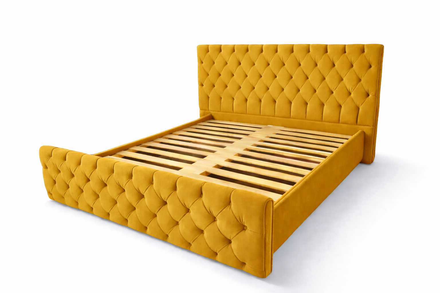 Postel Chester Elegance - Hořčicový samet