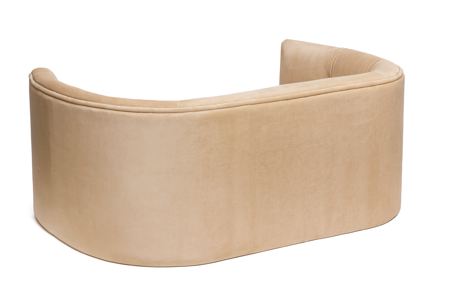 Pelíšek Chester pro velké psy - Světle hnědý samet