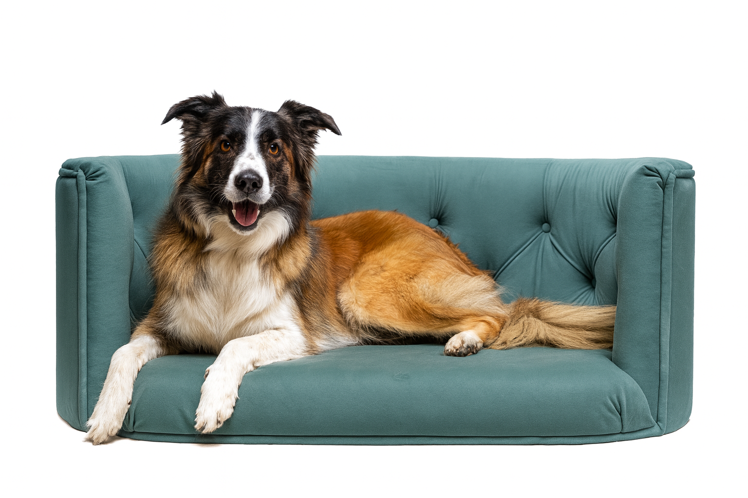 Pelíšek Chester pro velké psy - Petrolejový samet