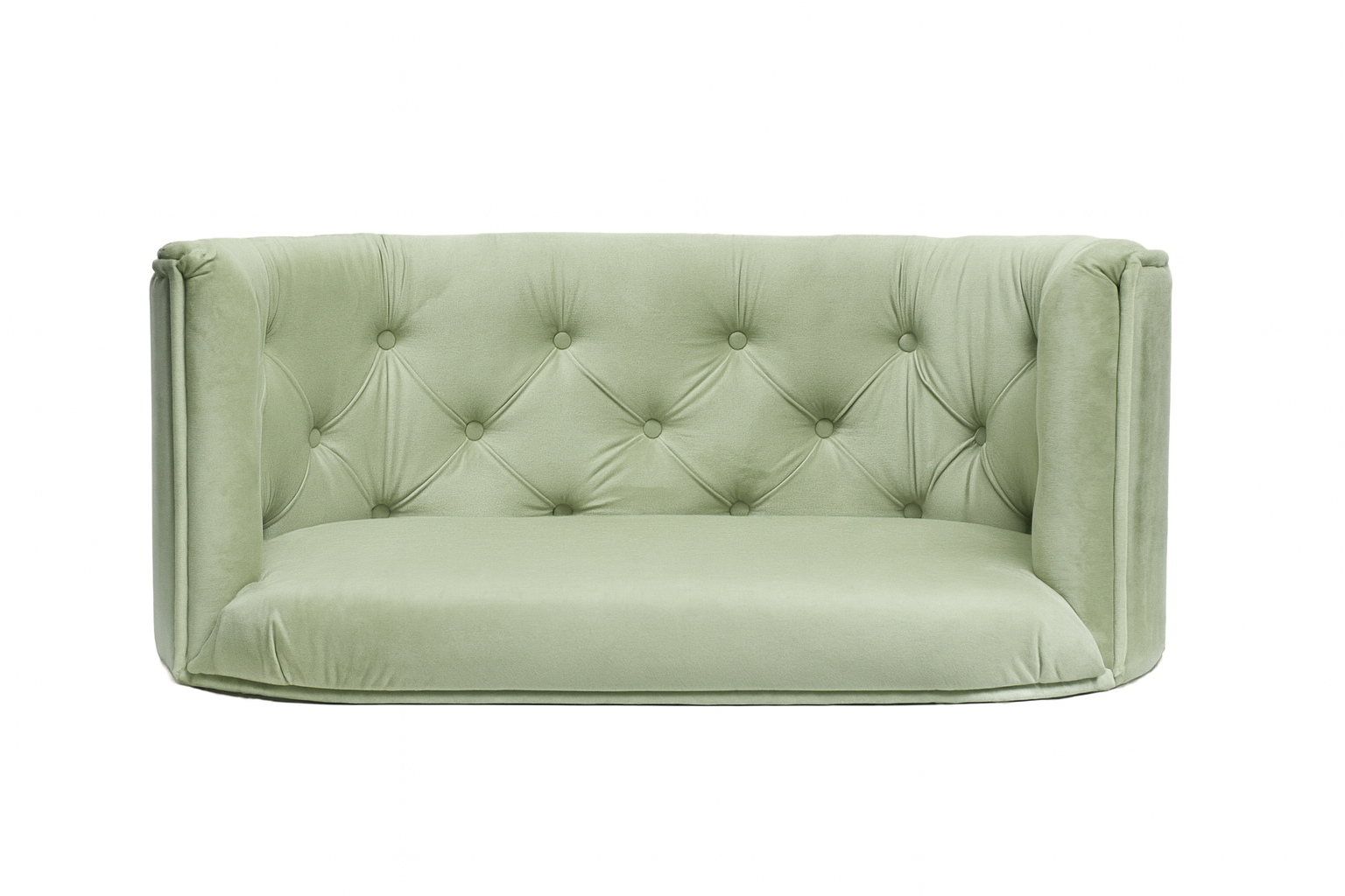 Pelíšek Chester pro velké psy - Světle mátový samet