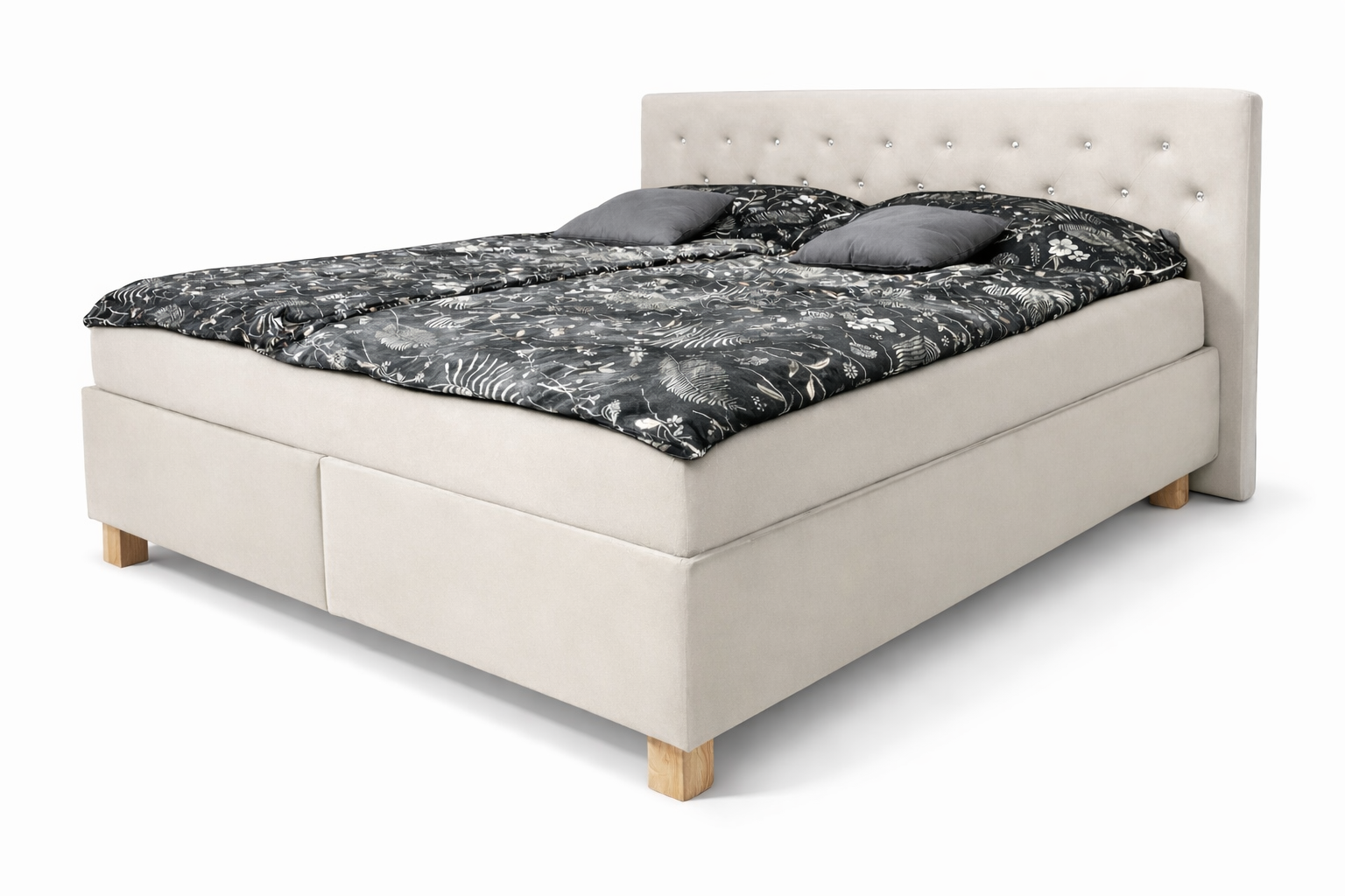 Postel Chester - Krémový Samet