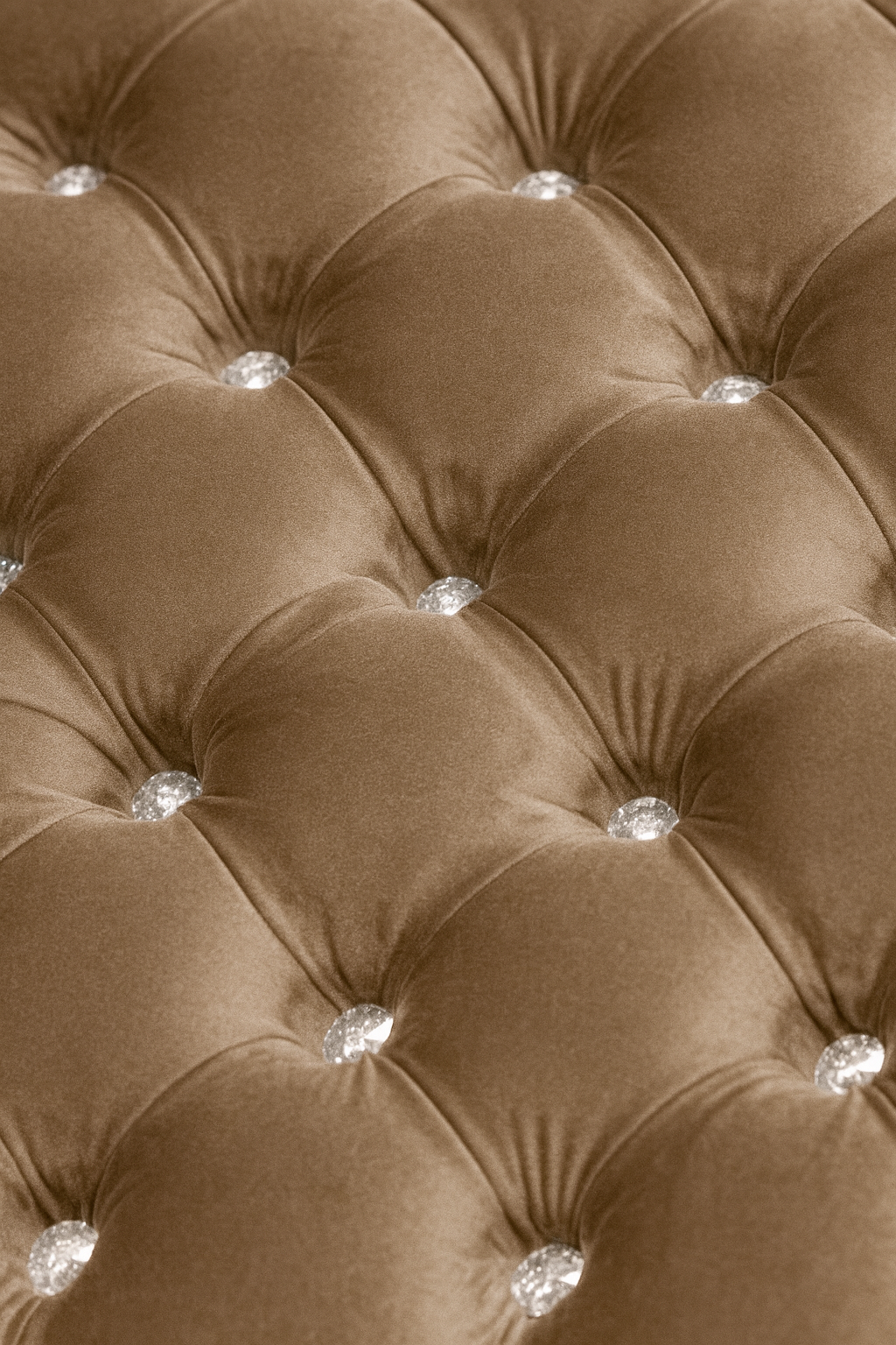 Čalouněná lavice Chester • Tmavě hnědý samet