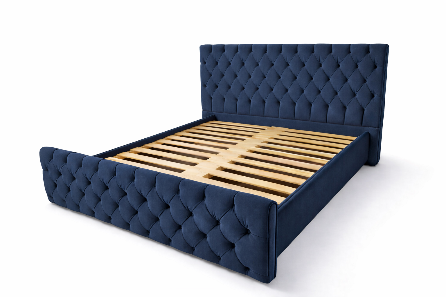 Postel Chester Elegance - Tmavě modrý samet